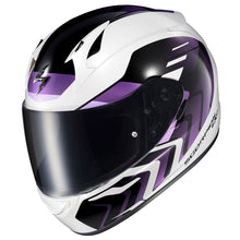 Load image into Gallery viewer, Exo R320 Full Face Helmet Alchemy White/Purple Lg
