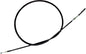 Black Vinyl Front Brake Cable