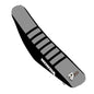 Seat Cover Black/Grey Black Ribs Hon
