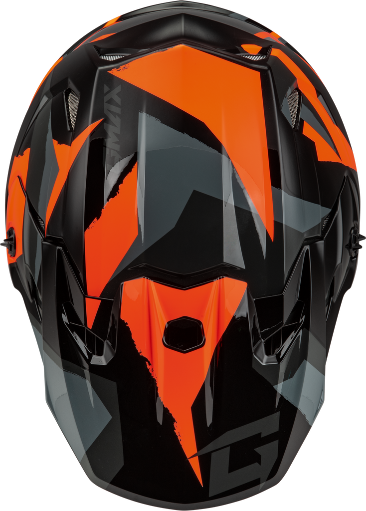 Mx 96s Splinter Helmet Black/Orange 2x