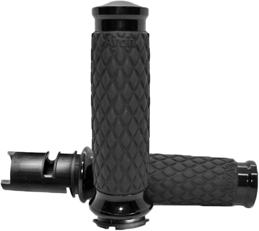 Diamond Contour Black Twist Grip