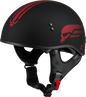 Hh 65 Retribution Helmet Matte Black/Red Md