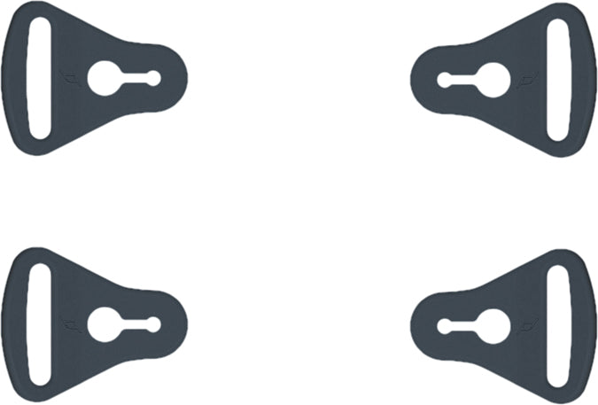 K1 Knee Brace Strap Loop Set (Grey)