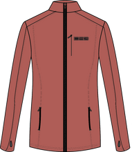 Load image into Gallery viewer, Performance Fleece Zip Up Terracotta Sm