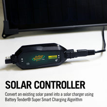 Load image into Gallery viewer, 17 Watt Mountable Solar Panel W/ Built In Controller