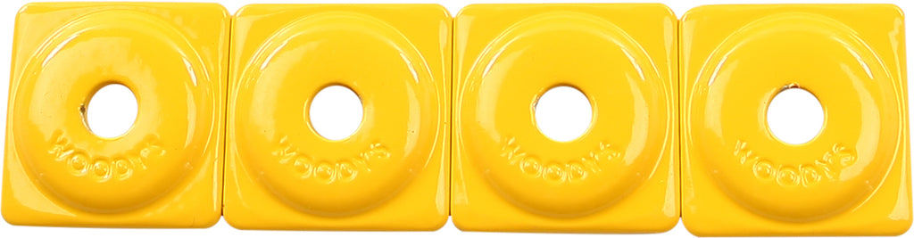 Square Digger Support Plate Yellow
