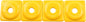 Square Digger Support Plate Yellow