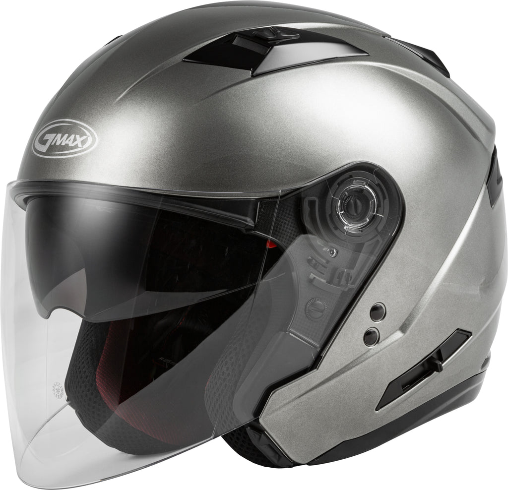 Of 77 Open Face Helmet Titanium 3x