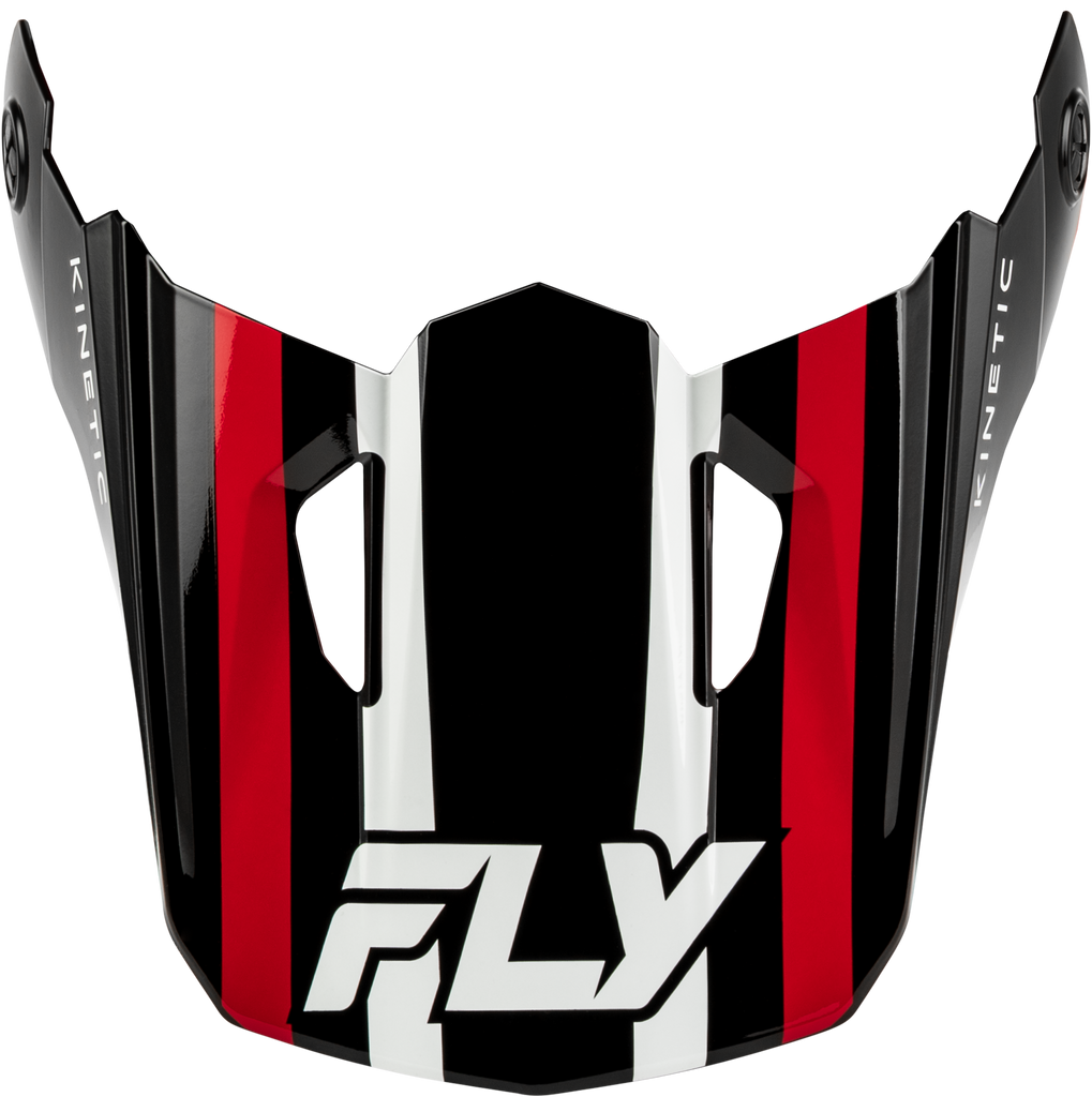 Kinetic Sync Helmet Visor Black/Red/White Xl/2x