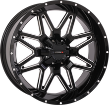 Load image into Gallery viewer, St7 Wheel 20x9 5+4 (0mm) 4/137 &amp; 4/156 Gloss Blk Milled