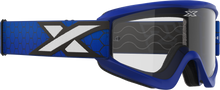Load image into Gallery viewer, Flat Out Clear Goggle Royal Blue Clear