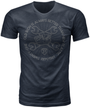 Load image into Gallery viewer, Old Iron Tee Midnight Navy Xl