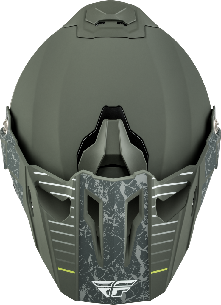 Fly Trekker Granite Helmet Matte Sage/Grey Md