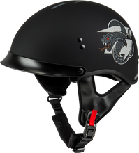 Load image into Gallery viewer, Hh 65 Drk1 Helmet W/ Peak Matte Black/Grey Sm