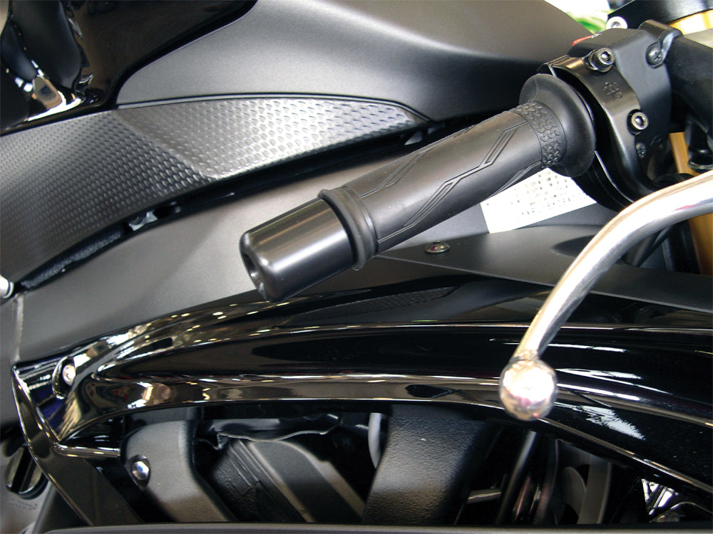 Bar End Sliders Black