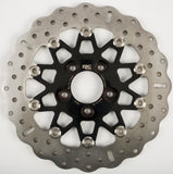 EBC Motorcycle Brakes V-Twin Street Rotor Rsd014cblk Floating Rear 15-RSD014