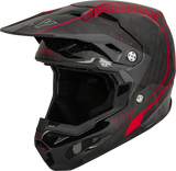 Fly Racing Formula Carbon Tracer Helmet Red/Black Xl 73-4443X