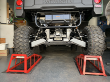 Load image into Gallery viewer, Alloy Rear A Arm Guards Kaw