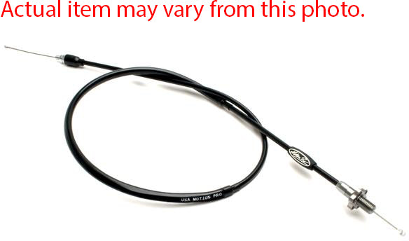 Black Vinyl Throttle Push Pull Cable Set