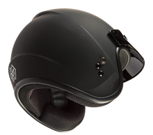 Load image into Gallery viewer, Of 2 Open Face Helmet Matte Black Lg