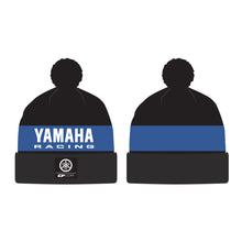 Load image into Gallery viewer, Yamaha Beanie Stripe Black/Blue