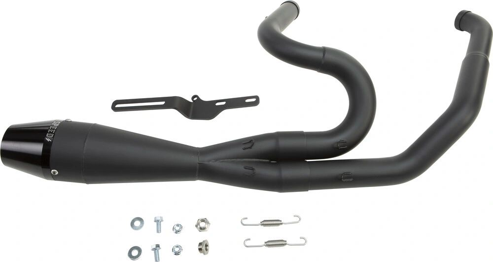 SAWICKI SPEED SHORTY 2:1 EXHAUST 95-16 HARLEY DAVIDSON BAGGER - The Speed Shop Canada