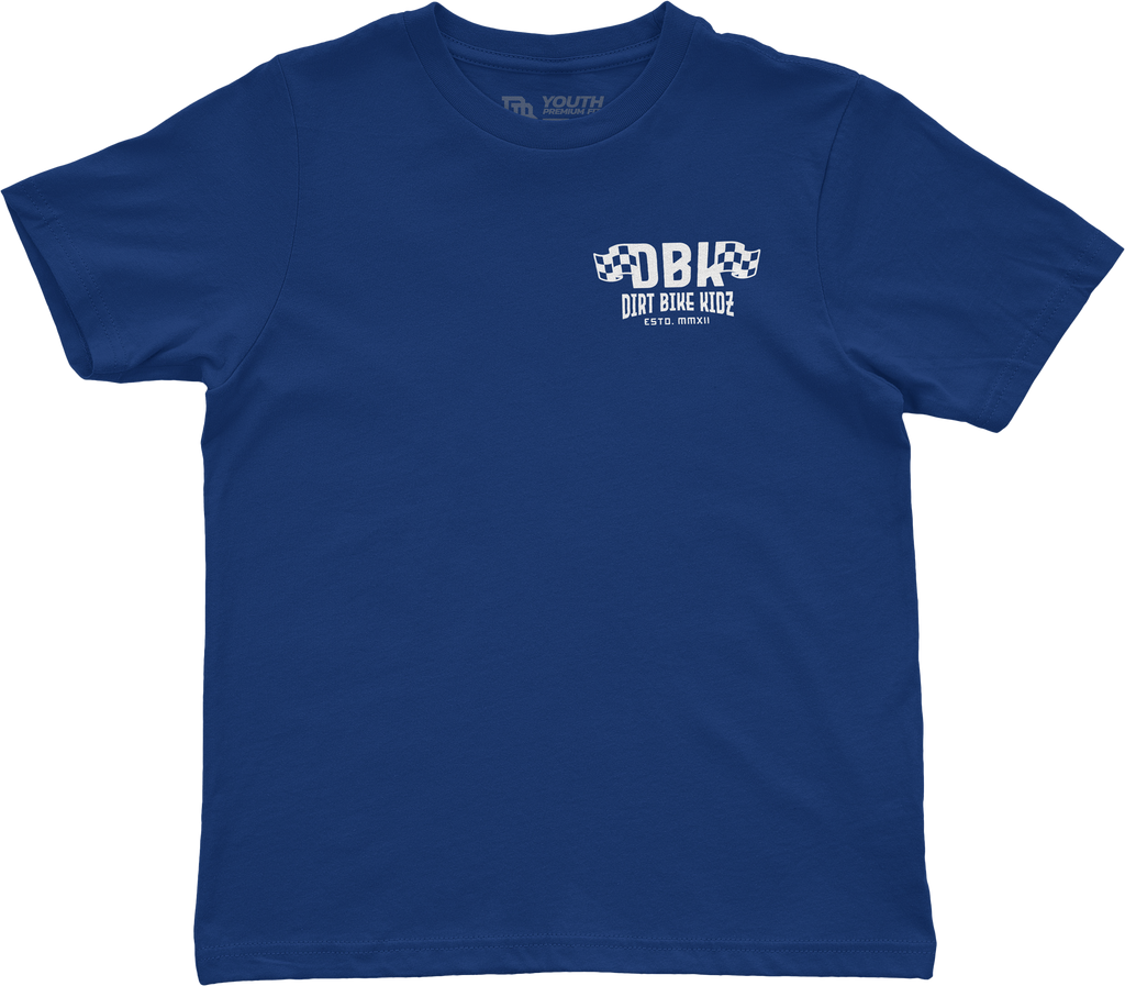 Till The End Youth Tee Royal Blue Yx