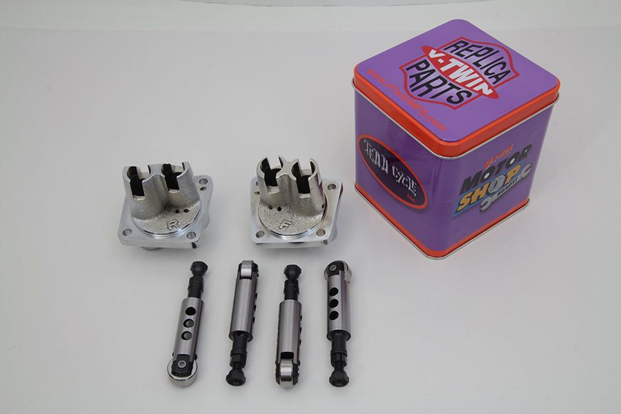 Chrome Tappet Block and Tappet Kit