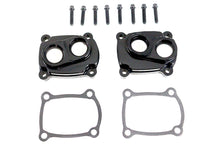 Load image into Gallery viewer, Jims M8 Low Profile Billet Tappet Block Kit Black Anodize