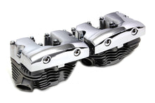 Load image into Gallery viewer, Cylinder Head Set with Chrome Rocker Box