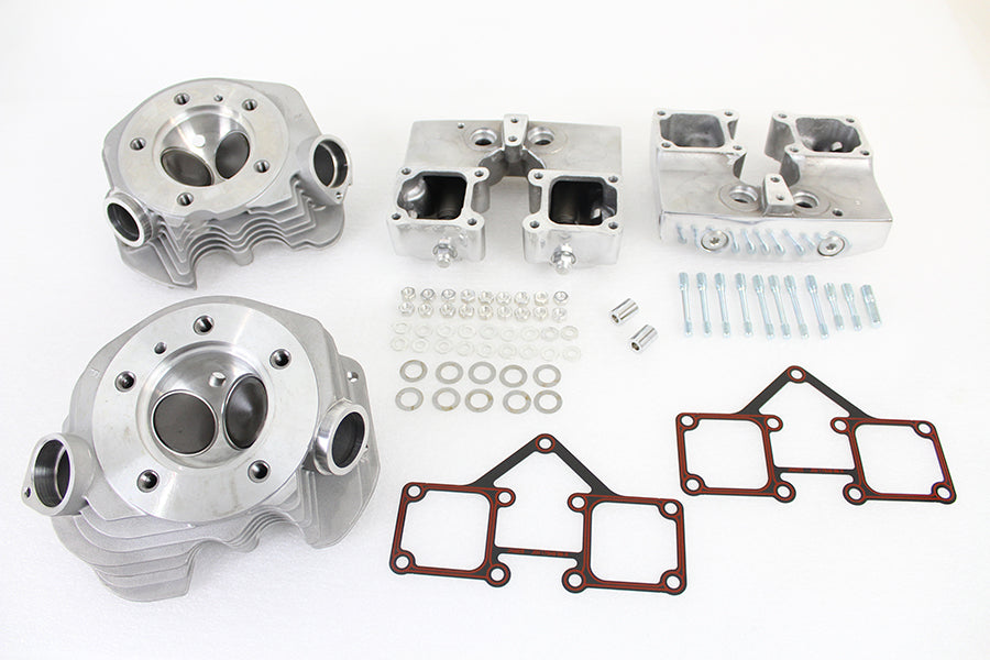 Cylinder Head Set with Polished Rocker Box