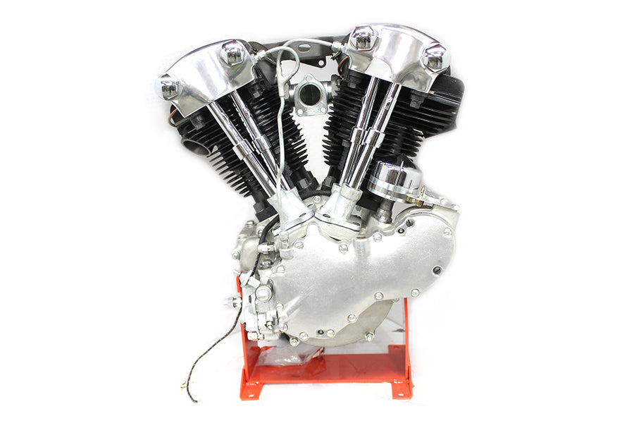Replica 74 inch Long Block Knucklehead with Polished Rocker