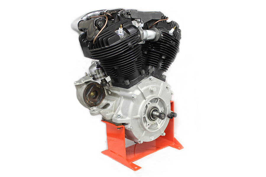 Replica 74 inch Long Block Knucklehead with Polished Rocker