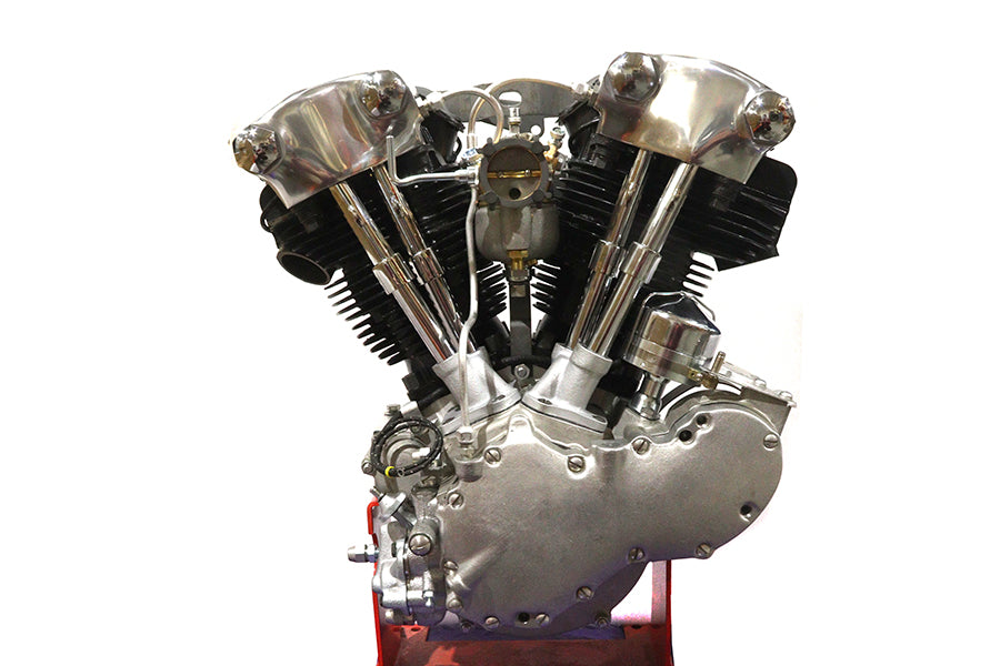 Replica 74 inch Knucklehead Long Block with Polished Rocker