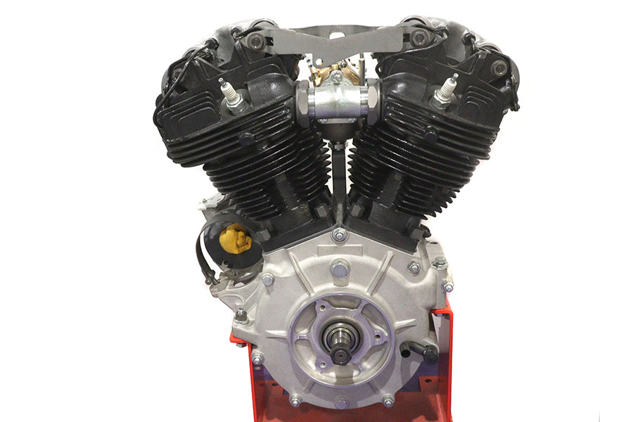 Replica 74 inch Knucklehead Long Block with Polished Rocker