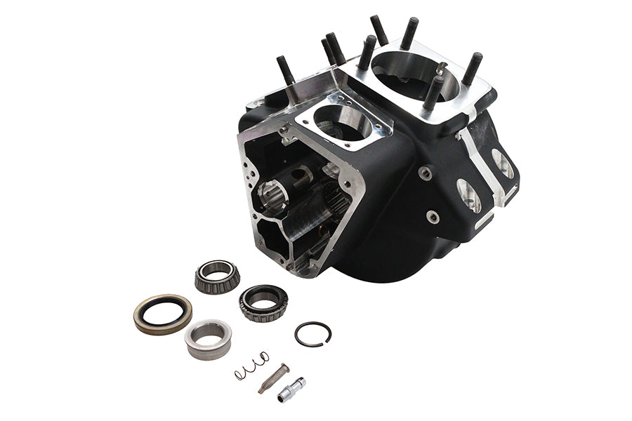 Shovelhead Ultima Engine Case Set Black