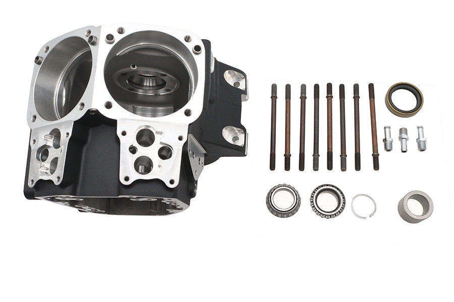 Ultima Twin Cam Engine Case Set Black