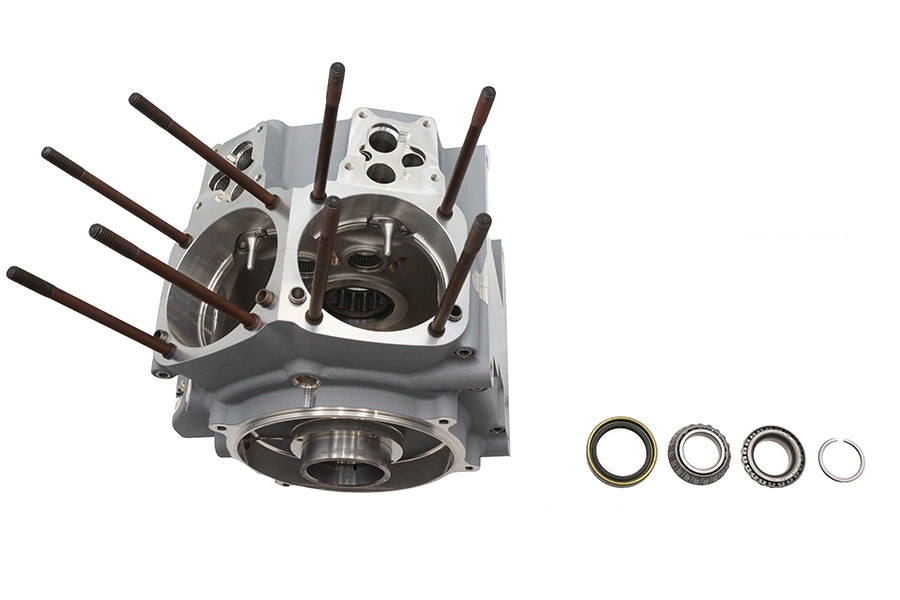 Ultima Twin Cam Engine Case Set Silver