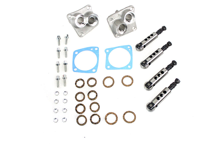Alloy Tappet Block with Solid Tappet Set
