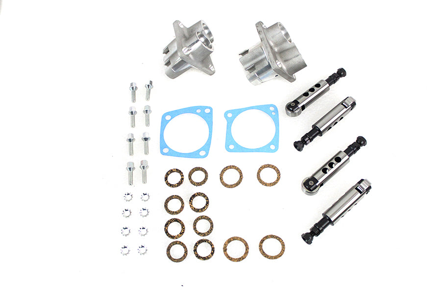 Alloy Tappet Block with Solid Tappet Set