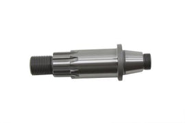 Jims engine sprocket shaft with gear teeth, metal component for engine drivetrain, shown in a close-up image.