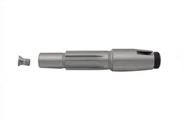 Jims Side Valve Pinion Shaft showing metal gear with precise teeth and mounting points for engine timing components.