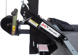 HANDY LIFTS Deck Hand Standard stand or lift, sturdy metal construction with handles for easy handling and support.