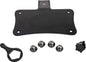 Laydown License Plate Mount Black