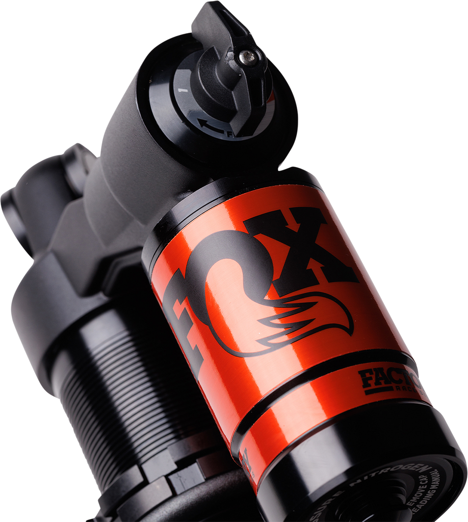 FOX Pol Switchback Ski Kit suspension components, including shocks and mounts, designed for alpine skiing equipment.