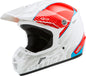 Mx 46 Off Road Colfax Helmet White/Red/Blue Sm