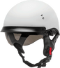 Hh 65 Half Helmet Full Dressed Matte White Xl