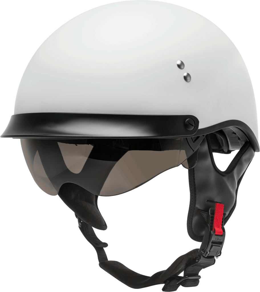 Hh 65 Half Helmet Full Dressed Matte White Md