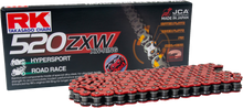Load image into Gallery viewer, Rr520zxw Drive Chain Red 520 X 120