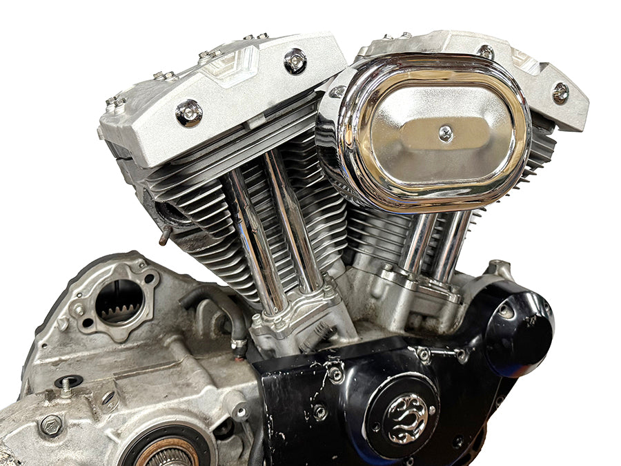 XL Shovelhead Rocker Box Cover Set Natural Cast